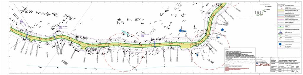 Zaļā veloceliņa atjaunošana (Saules aleja 1) - Jalgrattatee - visuaalne
