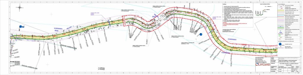 Zaļā veloceliņa atjaunošana (Saules aleja 1) - Jalgrattatee - visuaalne