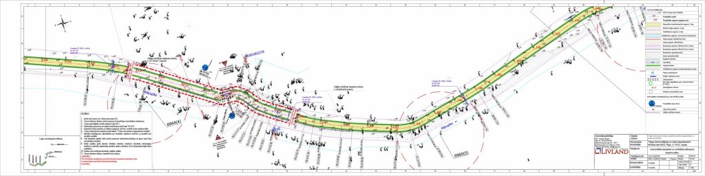 Zaļā veloceliņa atjaunošana (Saules aleja 1) - Jalgrattatee - visuaalne