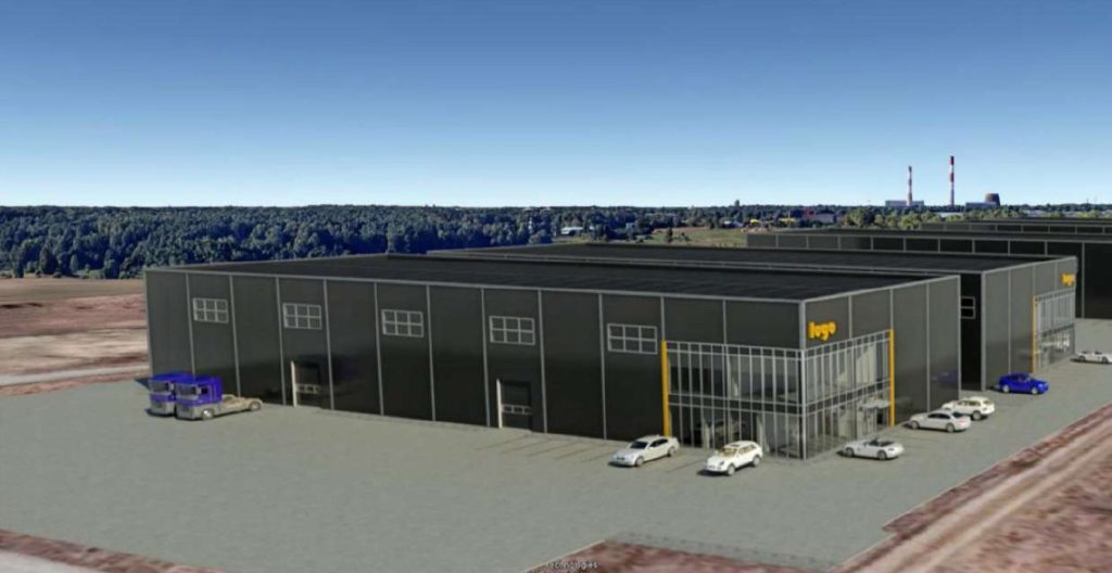 Perdirbimo gamykla (Žvaigždžių g. 8) - Vieglā rūpniecība - vizualizācija