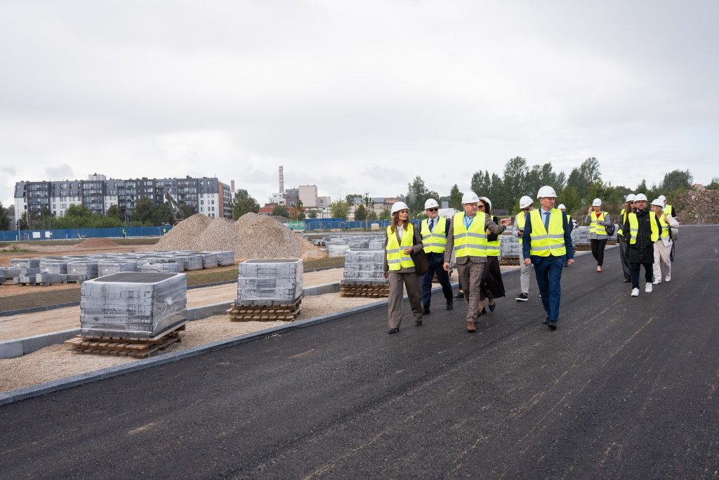 New Hanzas City teritorijas infrastruktūras izbūve - 4.kārta (Mihaila Tāla iela, Aleksandra Laimes iela, Oskara Stroka iela) - Road - construction photos