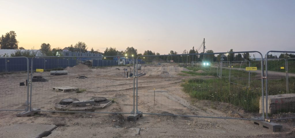 New Hanzas City teritorijas infrastruktūras izbūve - 4.kārta (Mihaila Tāla iela, Aleksandra Laimes iela, Oskara Stroka iela) - Road - construction photos