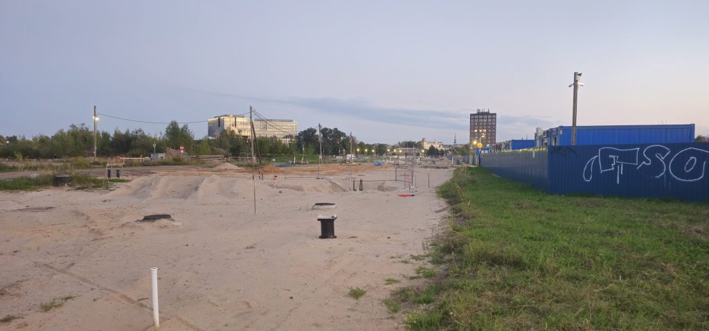 New Hanzas City teritorijas infrastruktūras izbūve - 4.kārta (Mihaila Tāla iela, Aleksandra Laimes iela, Oskara Stroka iela) - Road - construction photos