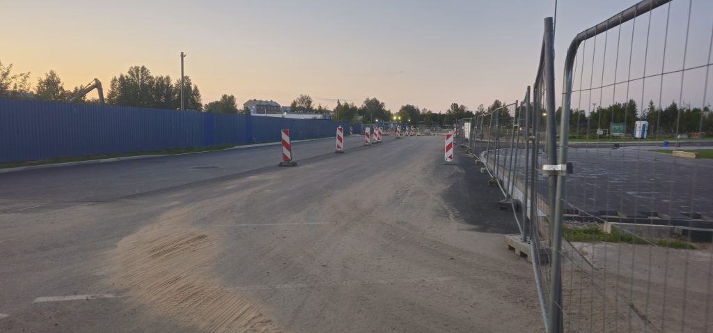 New Hanzas City teritorijas infrastruktūras izbūve - 4.kārta (Mihaila Tāla iela, Aleksandra Laimes iela, Oskara Stroka iela) - Road - construction photos