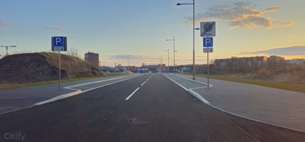 New Hanzas City teritorijas infrastruktūras izbūve - 4.kārta (Mihaila Tāla iela, Aleksandra Laimes iela, Oskara Stroka iela) - Ceļš - būvdarbu attēli