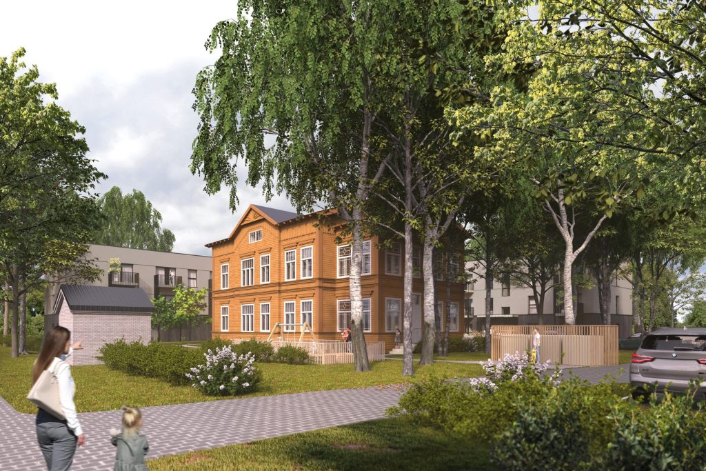 Bauskas iela 134 - "A2" ēka (Bauskas iela 134) - Daugiabutis - vizualizacija