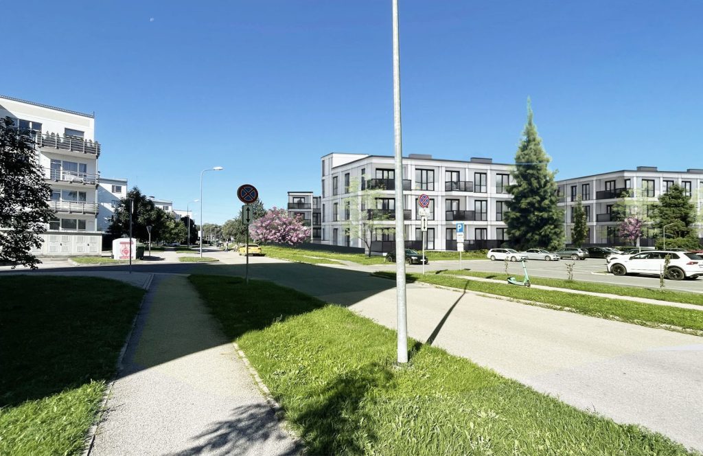 Birzmaļu pļavas - "K1" ēka (Bauskas ielā b/n) - Korterelamu - visuaalne