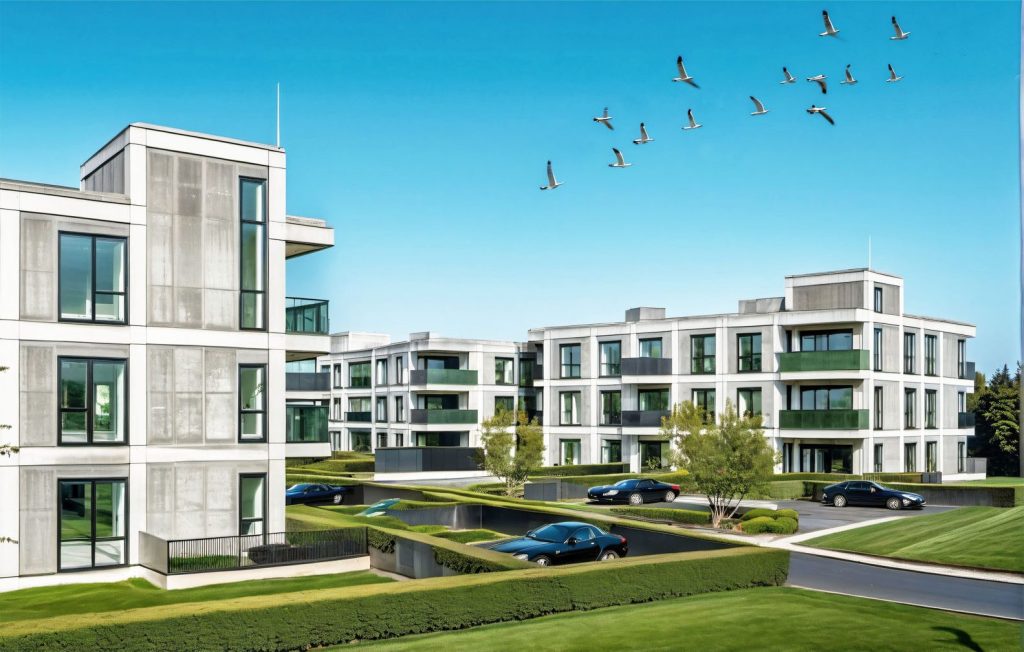 Birzmaļu pļavas - "K1" ēka (Bauskas ielā b/n) - Korterelamu - visuaalne