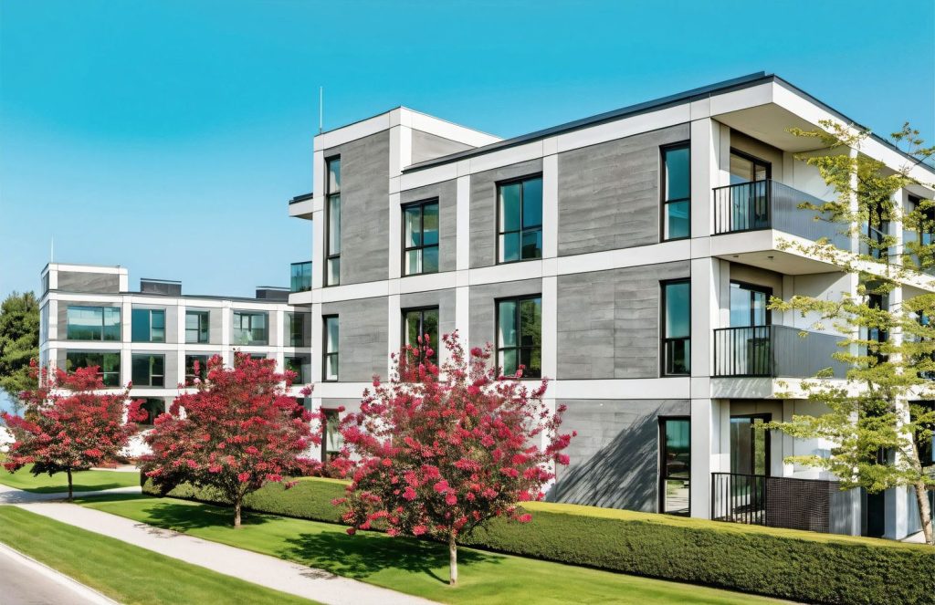 Birzmaļu pļavas - "K1" ēka (Bauskas ielā b/n) - Korterelamu - visuaalne