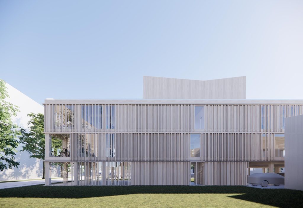 Bērzaunes iela 4 (Bērzaunes iela 4) - Biroju centrs - vizualizācija