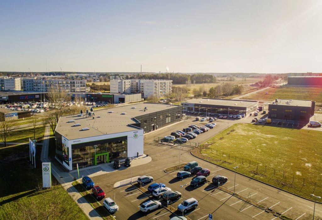 ŠKODA auto salons (Biķernieku iela 125) - Other commercial, Showroom / Service center - visualization
