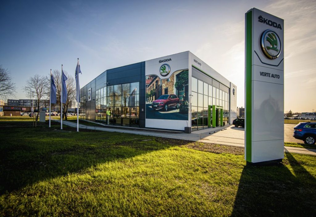 ŠKODA auto salons (Biķernieku iela 125) - Other commercial, Showroom / Service center - visualization