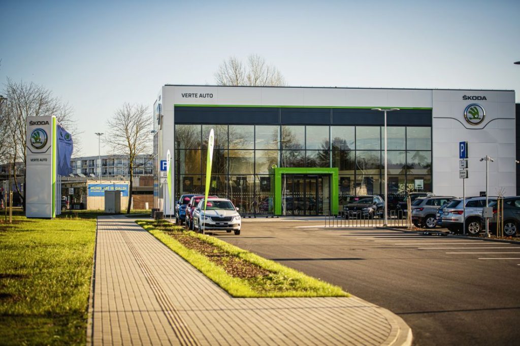 ŠKODA auto salons (Biķernieku iela 125) - Other commercial, Showroom / Service center - visualization