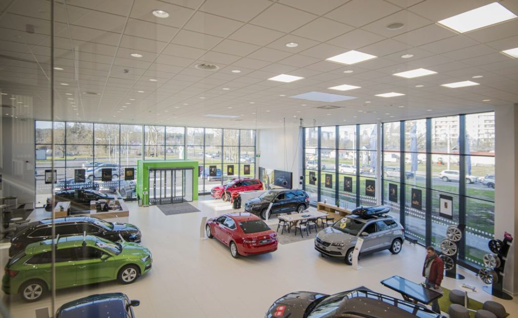 ŠKODA auto salons (Biķernieku iela 125) - Other commercial, Showroom / Service center - visualization