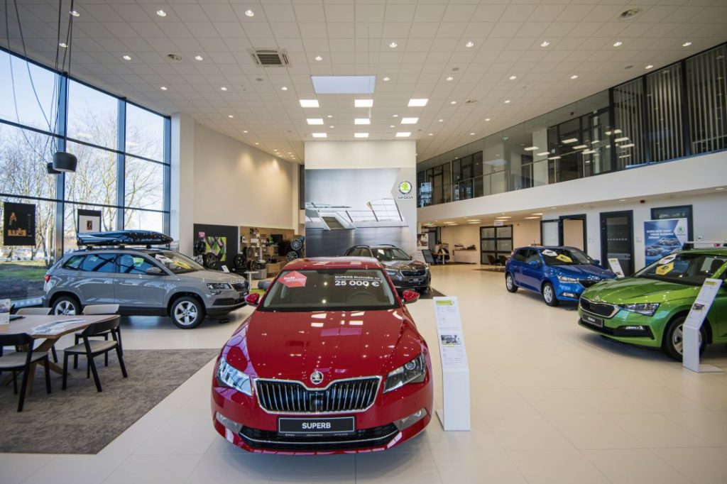 ŠKODA auto salons (Biķernieku iela 125) - Other commercial, Showroom / Service center - visualization