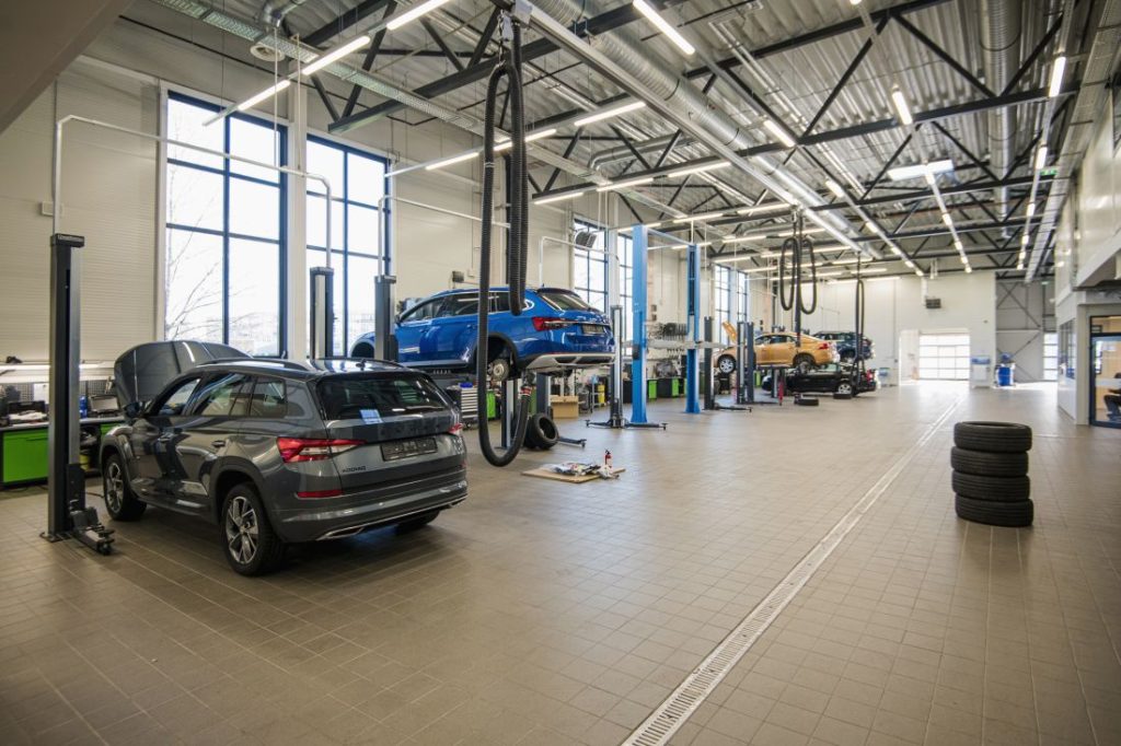 ŠKODA auto salons (Biķernieku iela 125) - Other commercial, Showroom / Service center - visualization