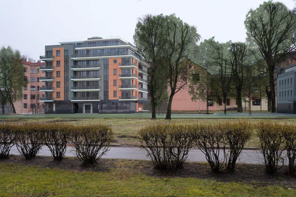 Brīvības iela 115 (Brīvības iela 115) - Multi apartment, Office center - visualization