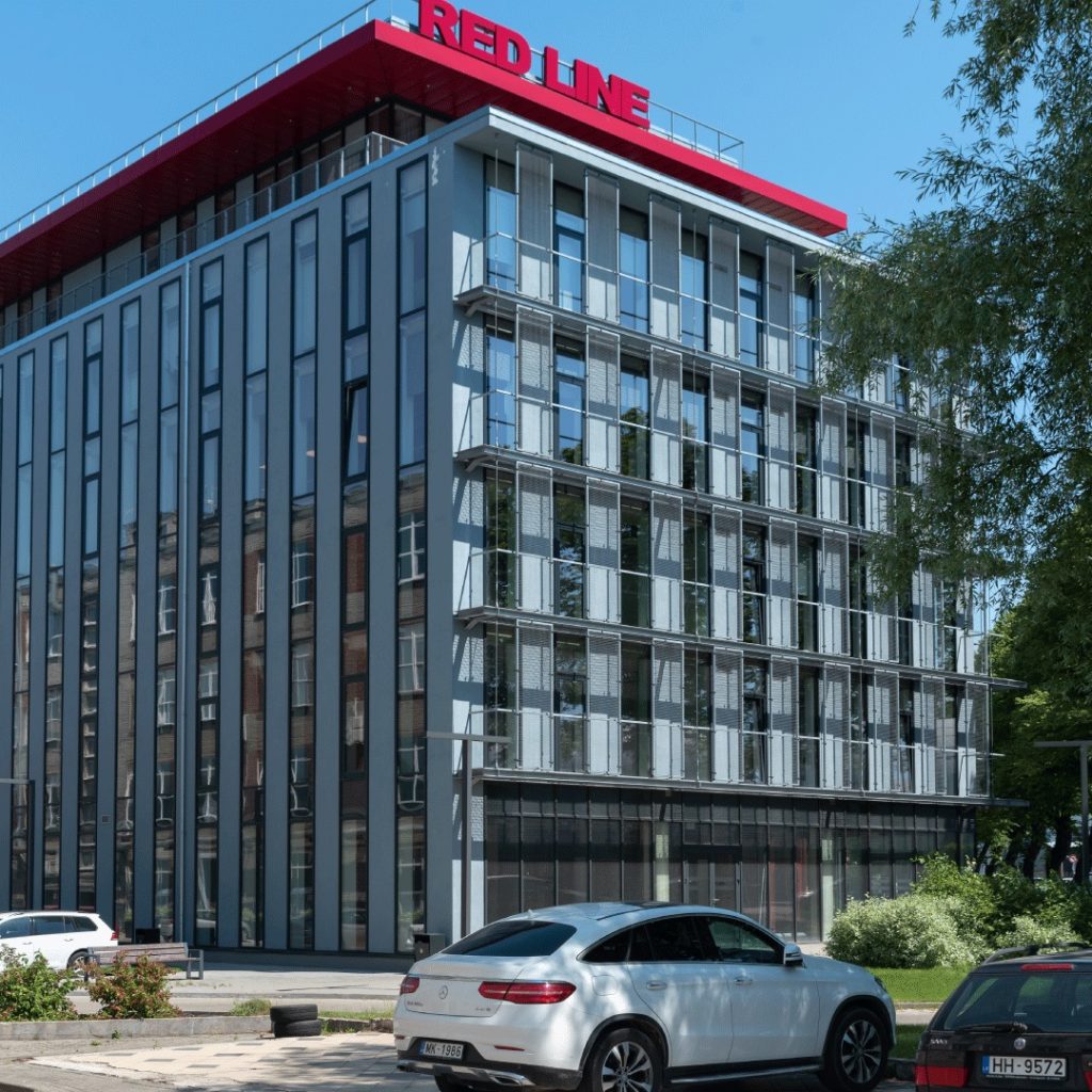 Red Line (Bukultu iela 11) - Office center - visualization