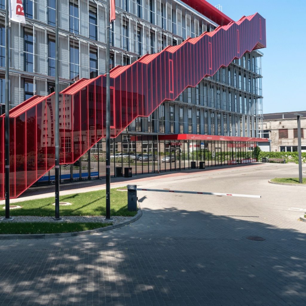 Red Line (Bukultu iela 11) - Office center - visualization