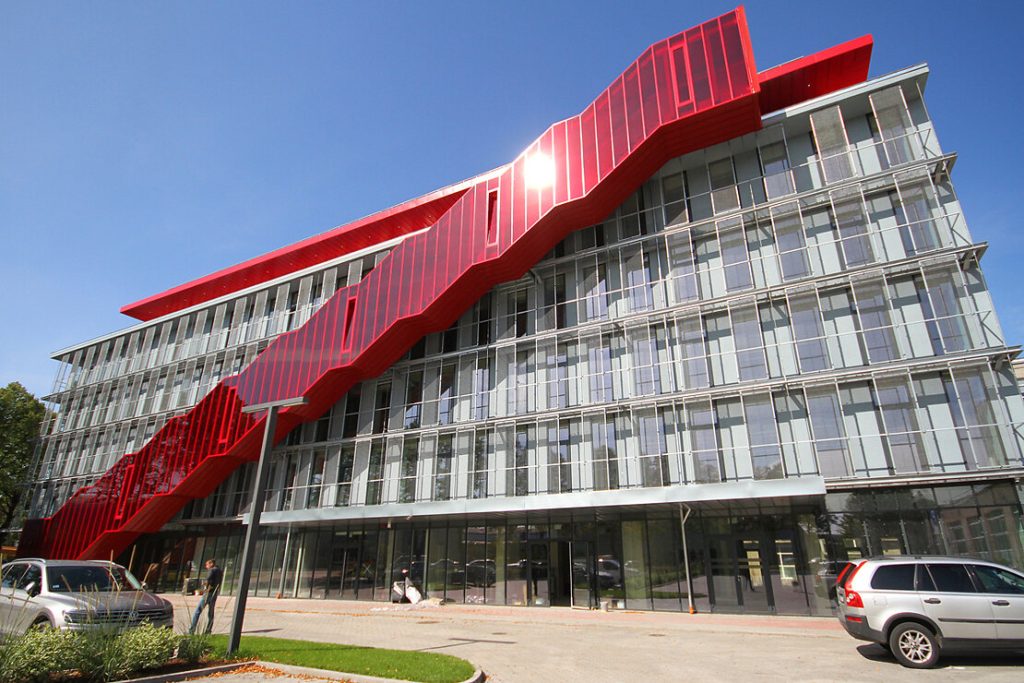 Red Line (Bukultu iela 11) - Office center - visualization