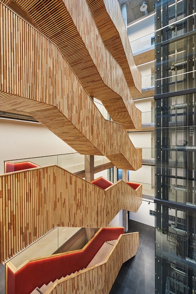 Red Line (Bukultu iela 11) - Office center - visualization