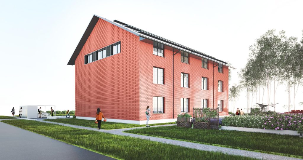 Cielavu iela 1 (Cielavu iela 1) - Daugiabutis - vizualizacija