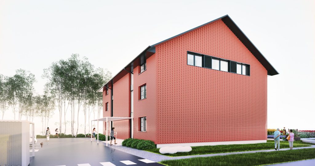 Cielavu iela 1 (Cielavu iela 1) - Daugiabutis - vizualizacija