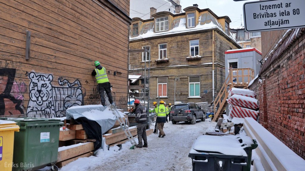 Brīvības iela 80 (Brīvības iela 80) - Daugiabutis, Kita komercija - statybų nuotraukos