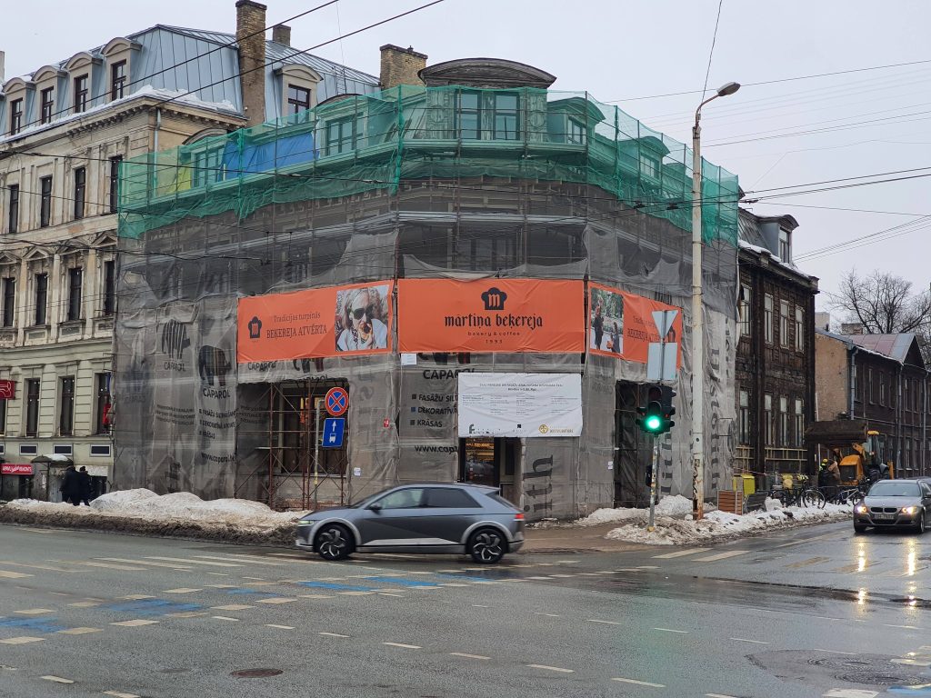 Brīvības iela 80 (Brīvības iela 80) - Daugiabutis, Kita komercija - statybų nuotraukos