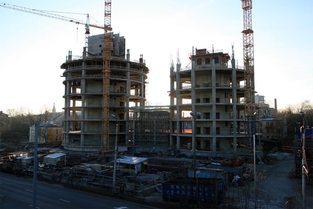 Zunda Towers - Z-One (Raņķa dambis 30) - Verslo centras - statybų nuotraukos