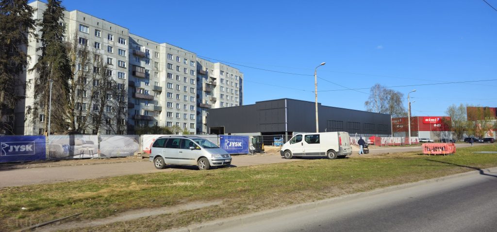 JYSK - Stirnu iela 27 (Stirnu iela 27) - Shopping center - construction photos