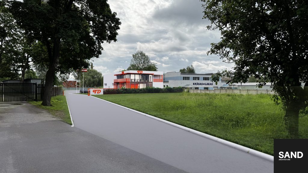 Daugavgrīvas iela 67A (Daugavgrīvas iela 67A) - Verslo centras - vizualizacija