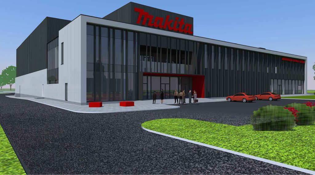 Makita Loģistikas, Darbnīcu un Servisa Centrs (Dzelzavas iela b/n) - Verslo centras, Automobilių centras, Sandėlys / Platinimo centras - vizualizacija