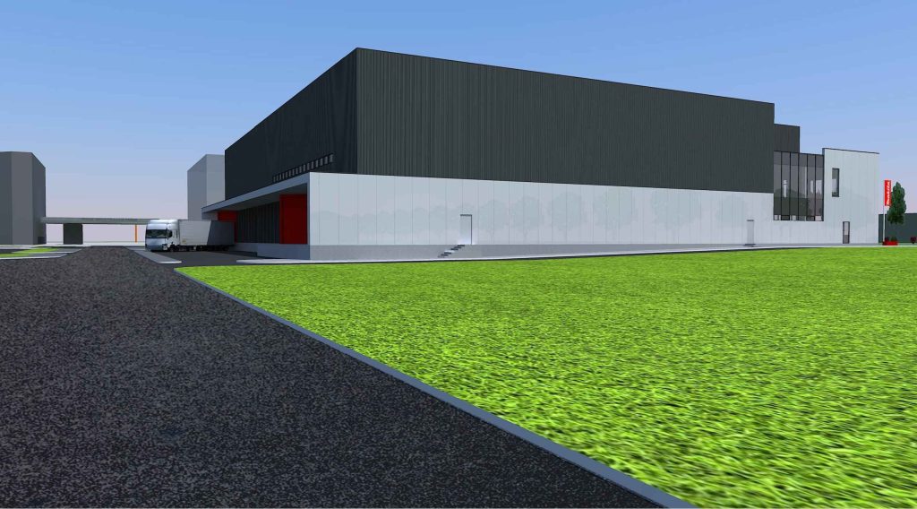 Makita Loģistikas, Darbnīcu un Servisa Centrs (Dzelzavas iela b/n) - Verslo centras, Automobilių centras, Sandėlys / Platinimo centras - vizualizacija