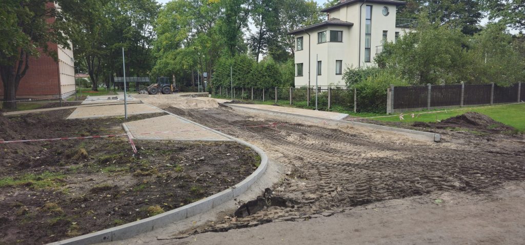 Ceļu infrastruktūras izstrāde Dzirciema ielā 16 (Dzirciema ielā 16) - Higher education - construction photos