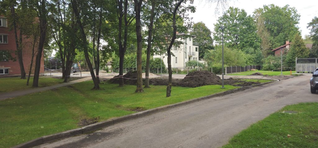 Ceļu infrastruktūras izstrāde Dzirciema ielā 16 (Dzirciema ielā 16) - Higher education - construction photos