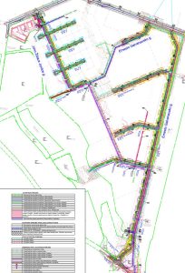 Medelyno infrastruktūra (Ernesto Galvanausko g.,  Jono Žiliaus Jonylos g.) - Street, Pedestrian path