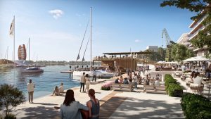 Riga Waterfront - Exporta Basin (Andrejostas iela) - Ūdenstilpnes krasts