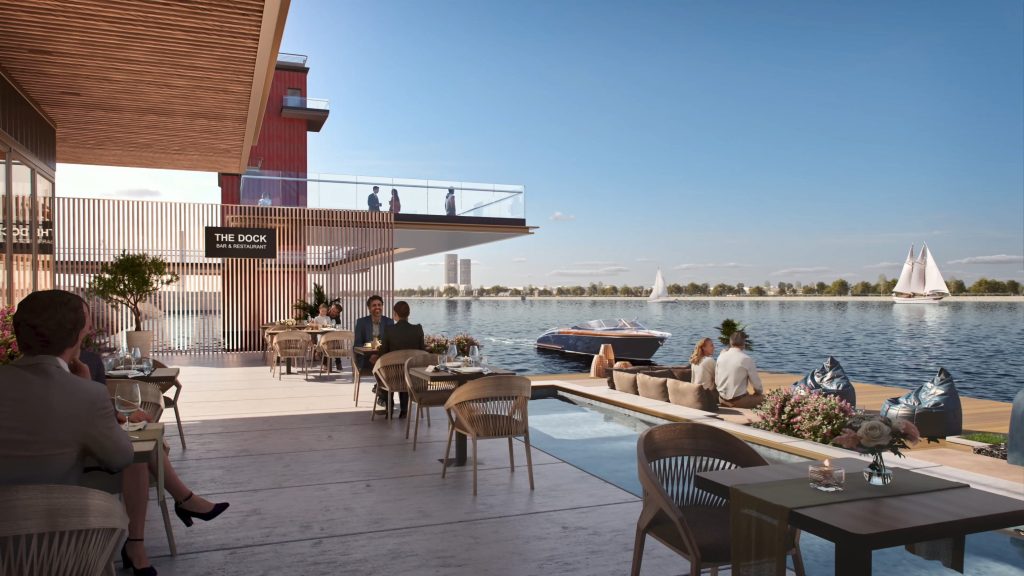 Riga Waterfront - Exporta Basin (Andrejostas iela) - Promenaad - visuaalne