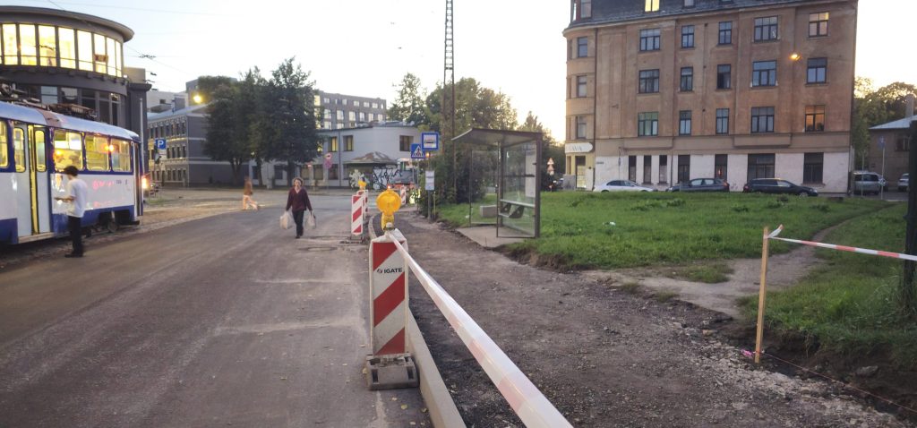 Ganību dambis ielas seguma atjaunošana (Ganību dambis) - Ceļš - būvdarbu attēli