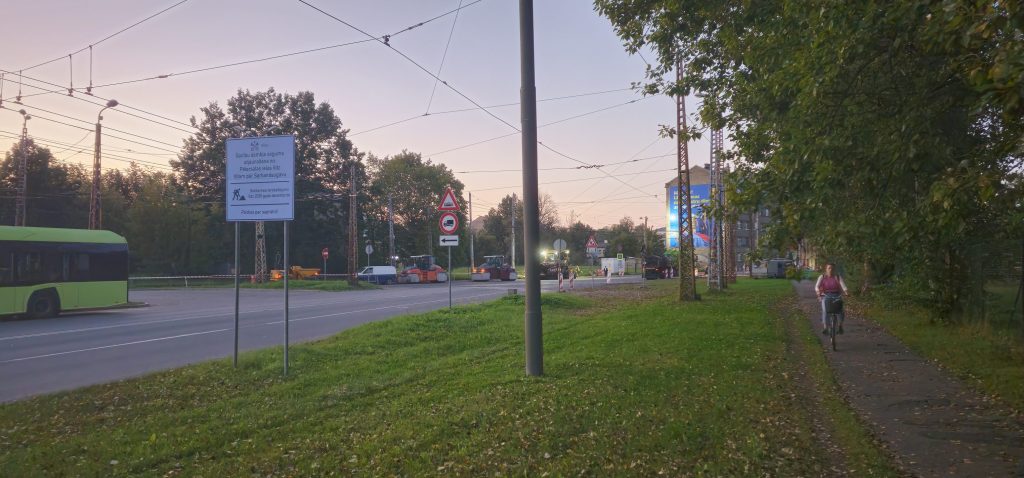 Ganību dambis ielas seguma atjaunošana (Ganību dambis) - Ceļš - būvdarbu attēli