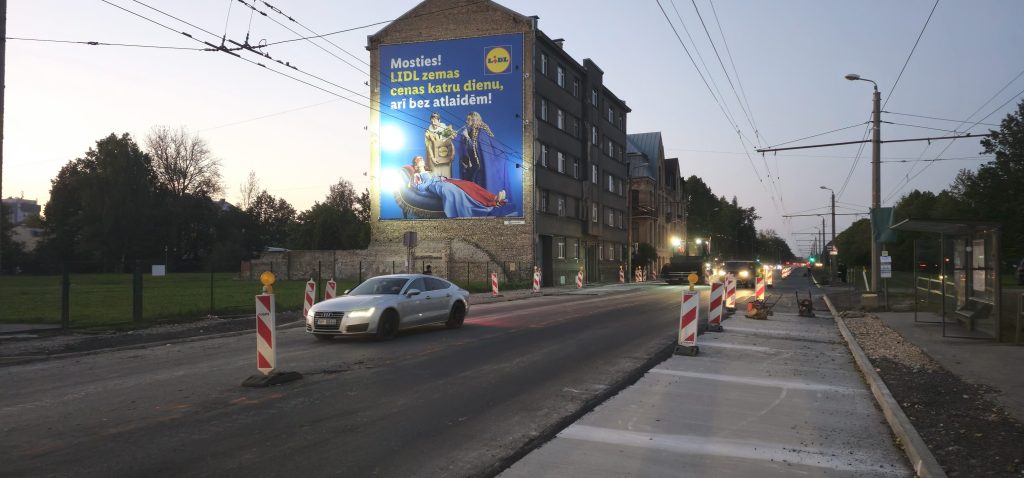 Ganību dambis ielas seguma atjaunošana (Ganību dambis) - Ceļš - būvdarbu attēli