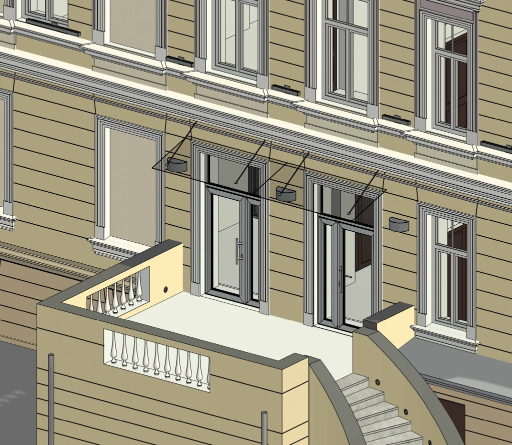 Gaujas nams (Gaujas ielā 11) - Verslo centras - vizualizacija