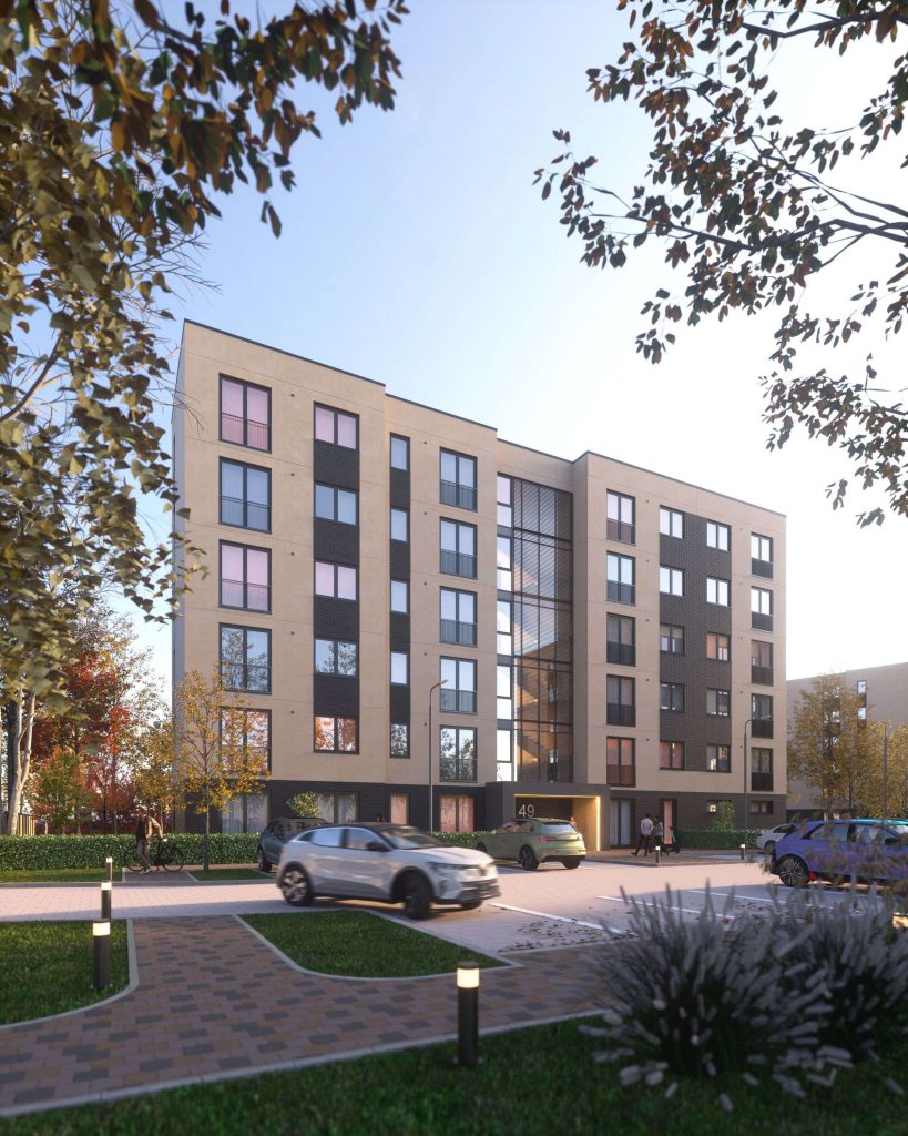 Graudu 49 (Graudu ielā 51) - Daudzdzīvokļu nams - vizualizācija