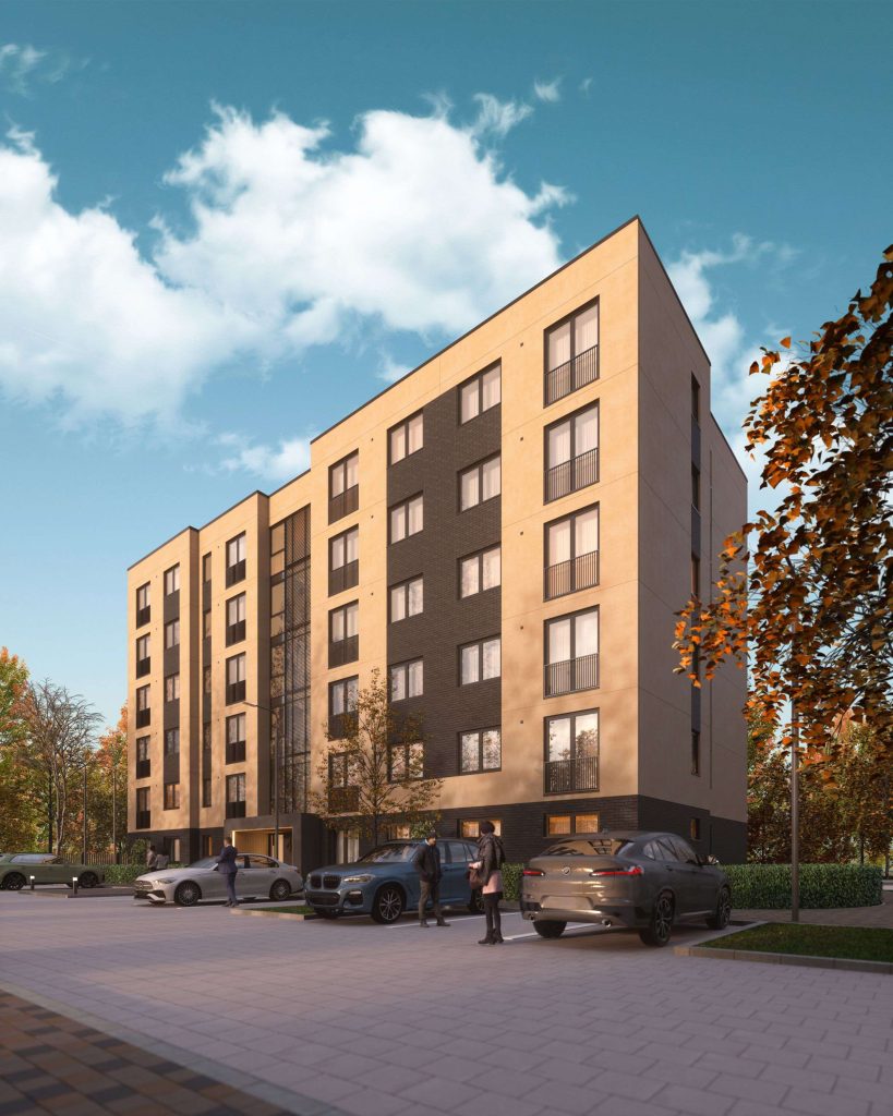 Graudu 49 (Graudu ielā 51) - Daudzdzīvokļu nams - vizualizācija