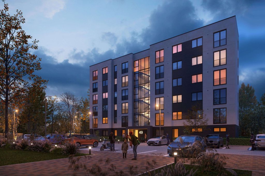 Graudu 49 (Graudu ielā 51) - Daudzdzīvokļu nams - vizualizācija