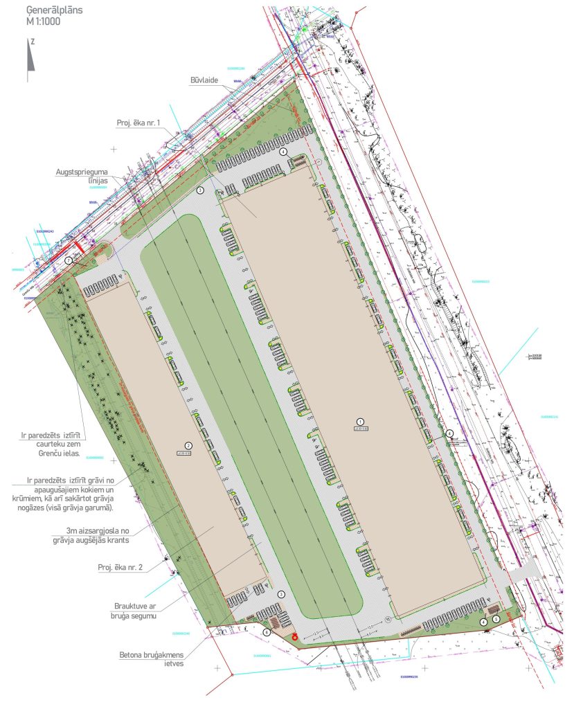 G2E Stock Office - Grenču iela 2E - 1. kārta (Grenču iela 2E) - Birojs / Elastīgu platību - vizualizācija