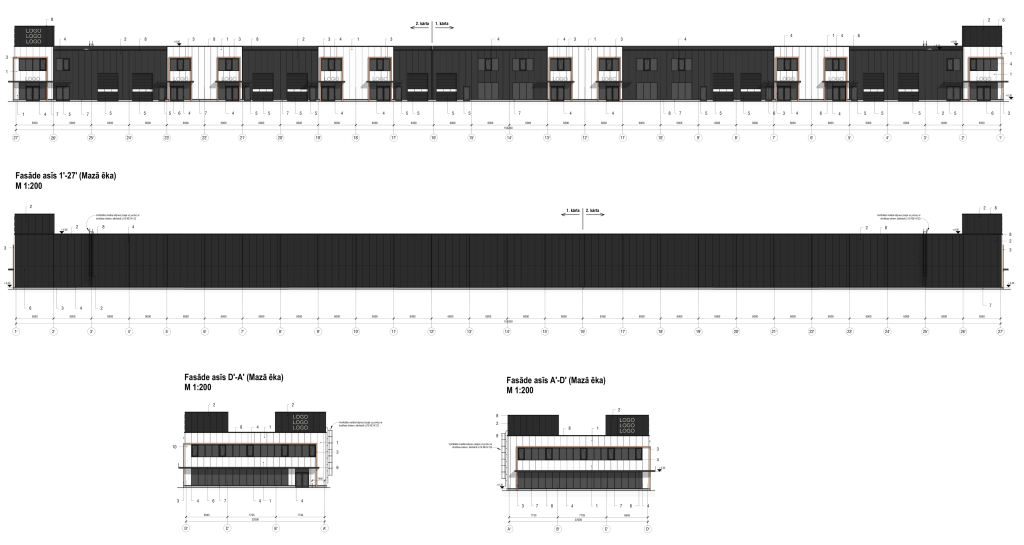 G2E Stock Office - Grenču iela 2E - 1. kārta (Grenču iela 2E) - Birojs / Elastīgu platību - vizualizācija