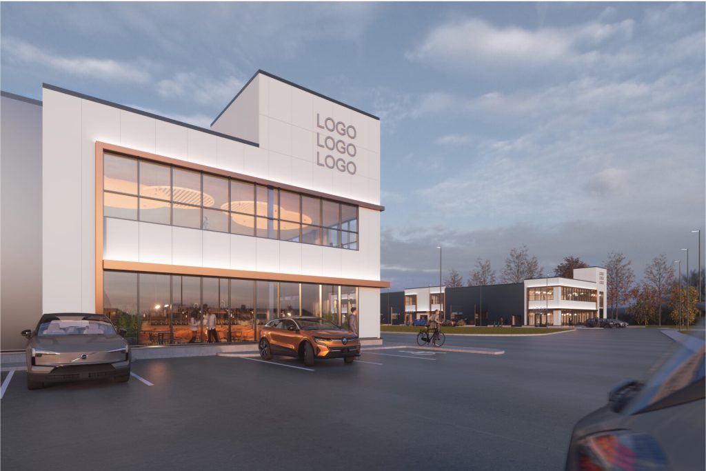 G2E Stock Office - Grenču iela 2E - 1. kārta (Grenču iela 2E) - Birojs / Elastīgu platību - vizualizācija