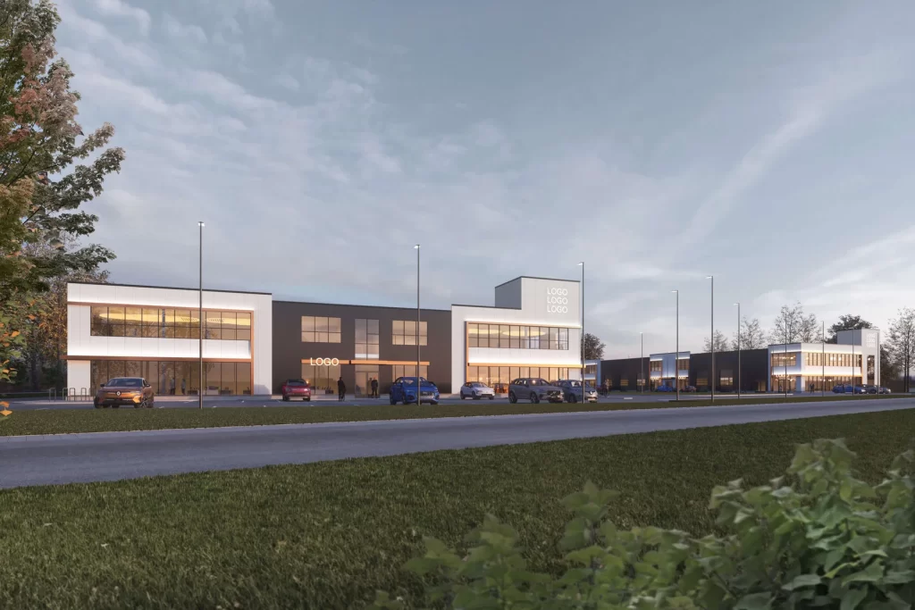 G2E Stock Office - Grenču iela 2E - 1. kārta (Grenču iela 2E) - Birojs / Elastīgu platību - vizualizācija